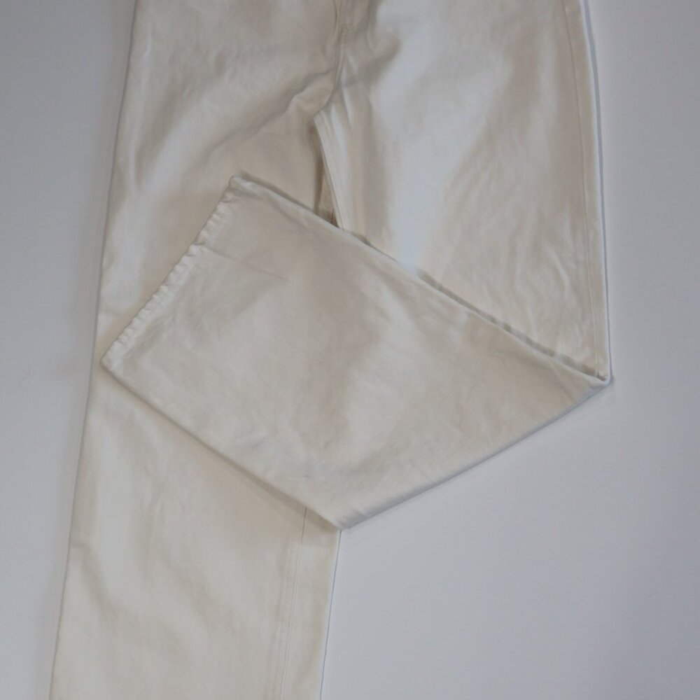 H&M Women's White Straight Leg Jeans Size 14